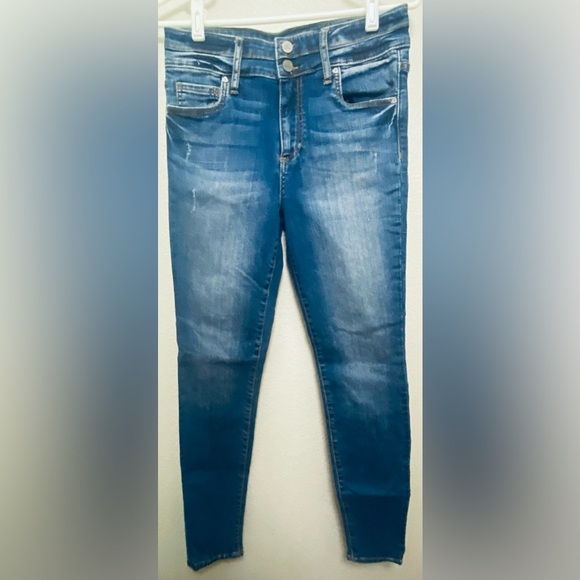 EUC Kut from the Kloth high rise toothpick skinny jeans size 4 - Picture 3 of 9